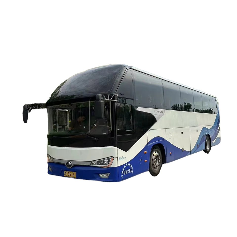 Yut0ong 2018 Model 6128 12M 50-Seater Bus Yuchai 330 Diesel Engine Euro 4 Emission Manual Long-Distance Used Bus Sold China